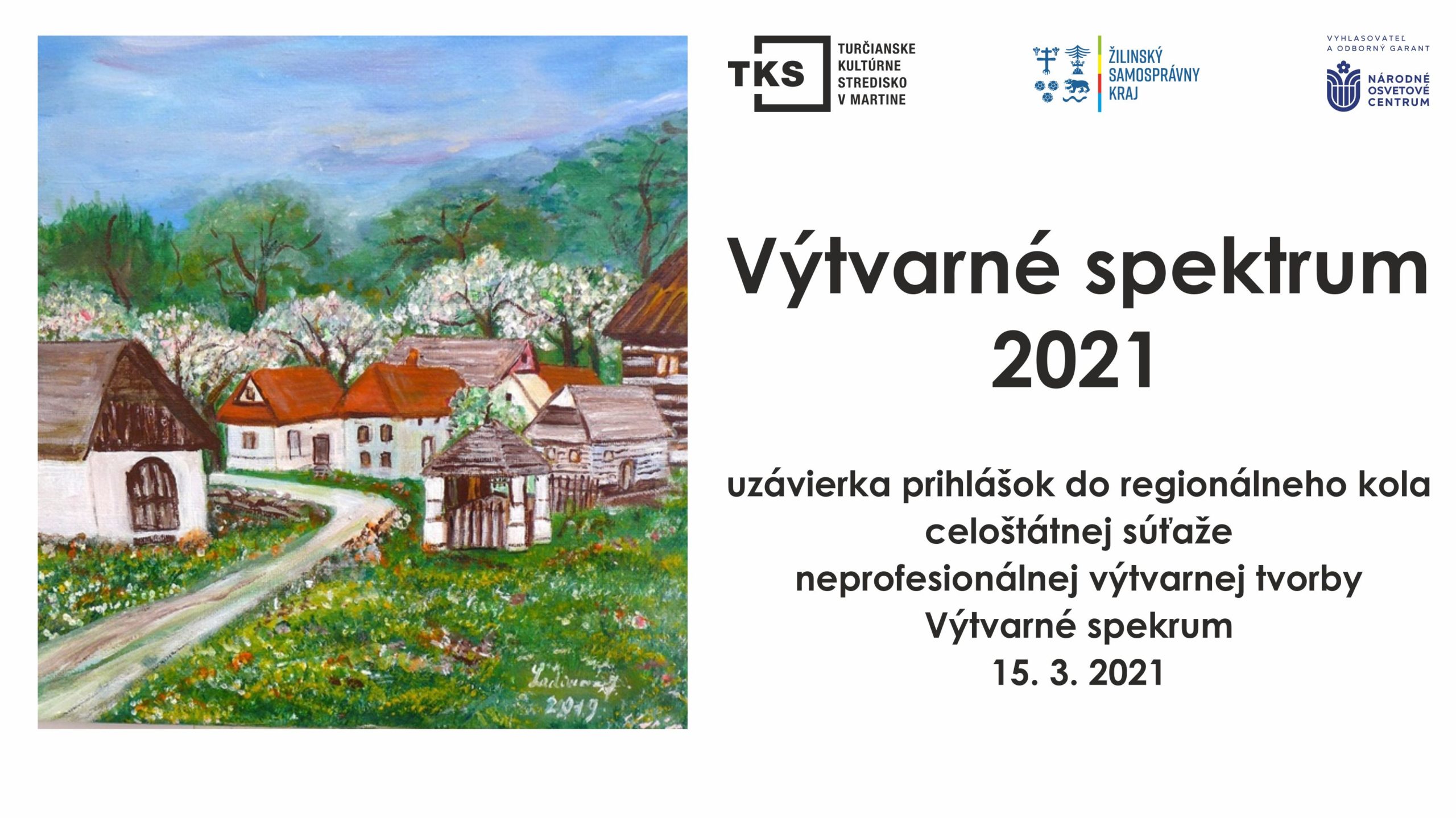 Výtvarné spektrum 2021 prihlásenie a propozície