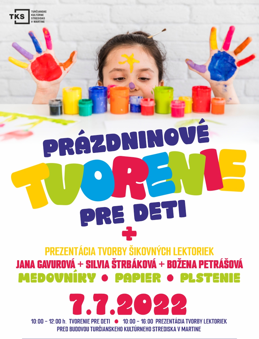 „Prázdninové TVORENIE pre deti“