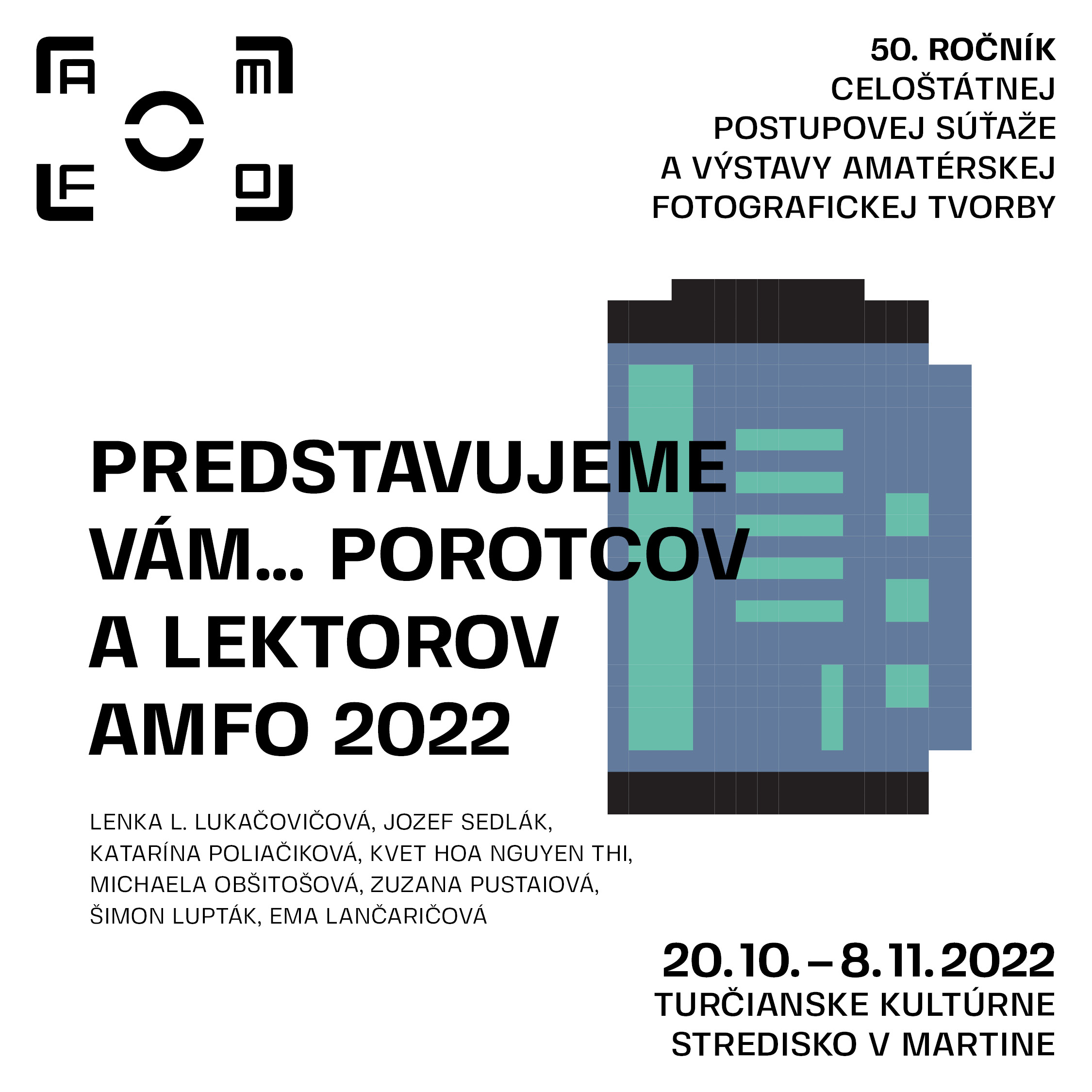 PREDSTAVUJEME VÁM… POROTCOV A LEKTOROV AMFO 2022!