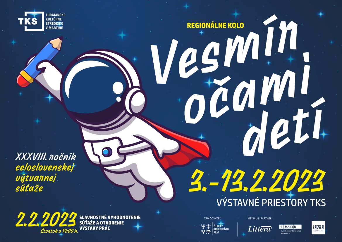 Vesmír očami detí regionálne kolo detskej výtvarnej súťaže