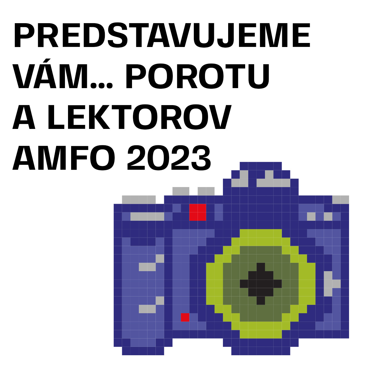 Predstavujeme vám porotu a lektorov AMFO 2023 – výstava PREDĹŽENÁ