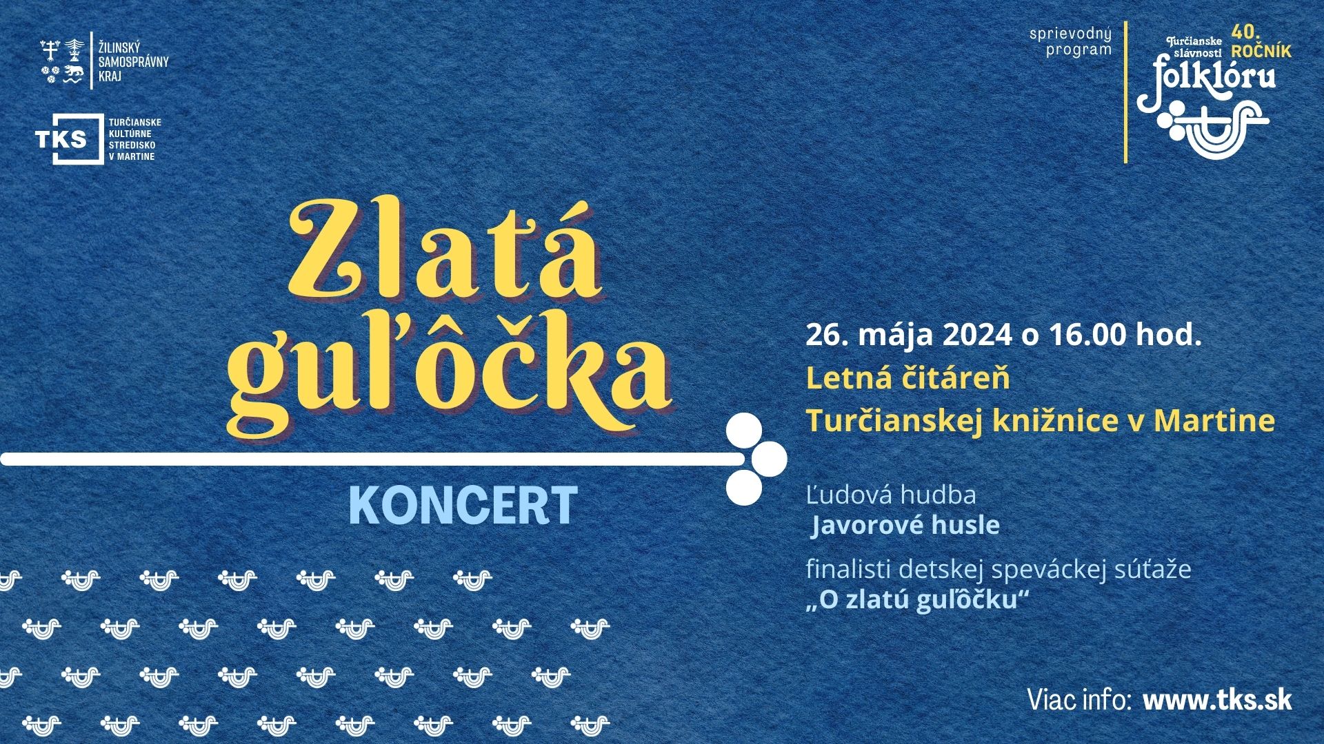 Zlatá guľôčka – koncert