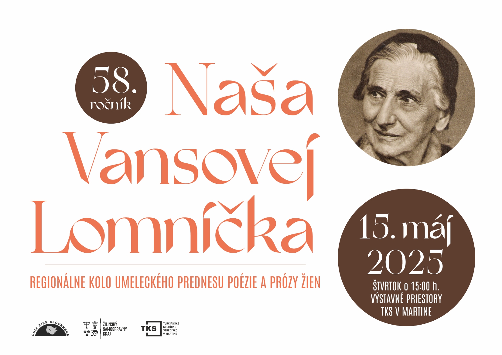 POZVÁNKA NAŠA VANSOVEJ LOMIČKA – regionálne kolo