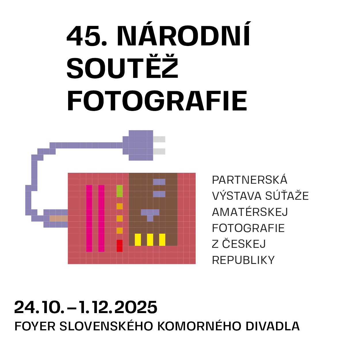 45. ROČNÍK NÁRODNÍ SOUTEŽE FOTOGRAFIE