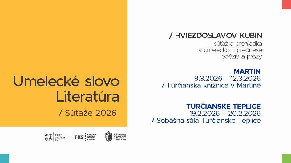 Súťaže 2026 – Hviezdoslavov Kubín 2026