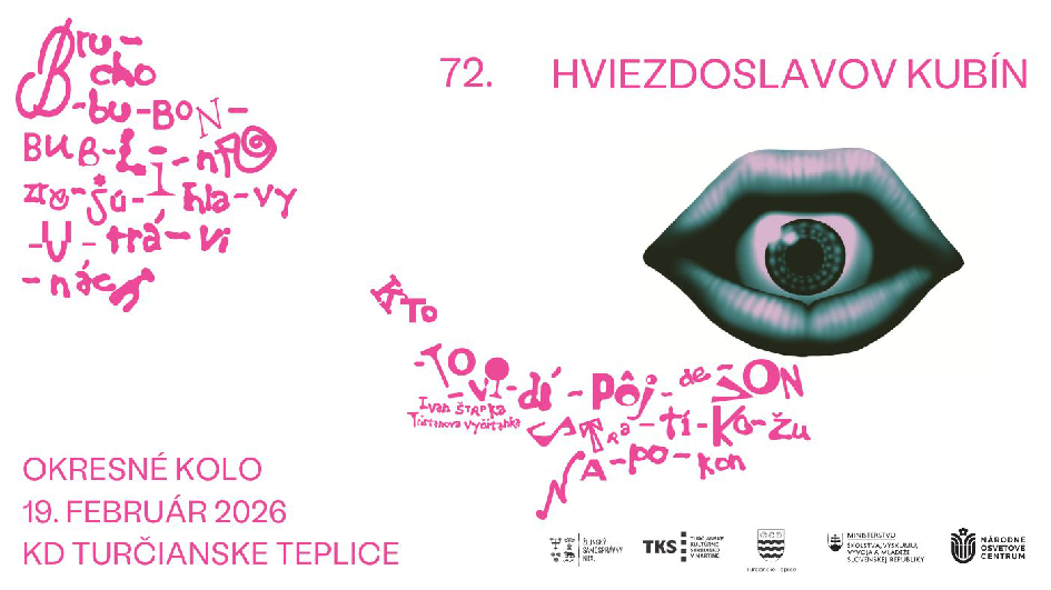 72. Hviezdoslavov Kubín – okresné kolo Turčianske Teplice