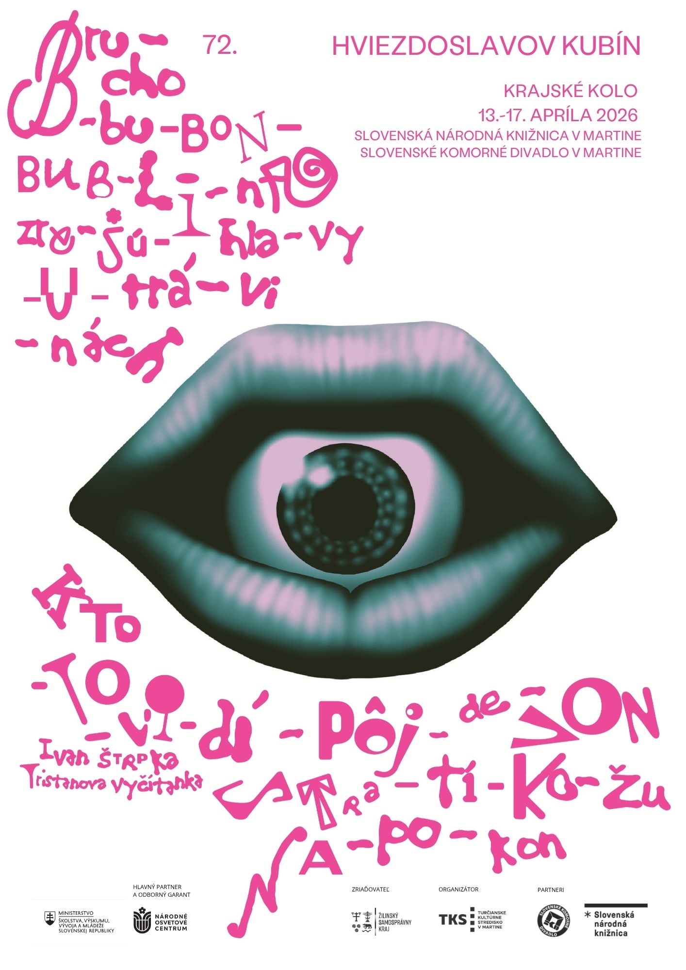 Krajské kolo – Hviezdoslavov Kubín 2026 – Žilinský kraj