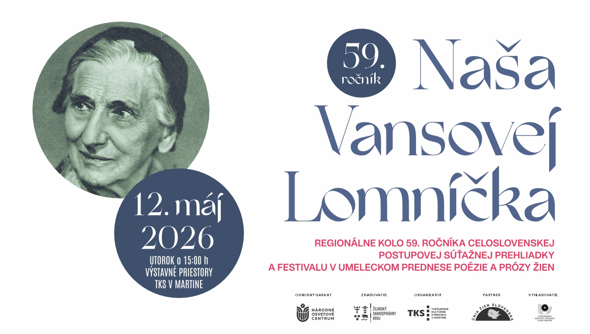 POZVÁNKA NAŠA VANSOVEJ LOMIČKA 2026  – regionálne kolo