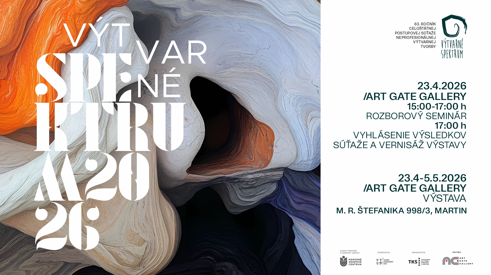 Výtvarné spektrum 2026 – program
