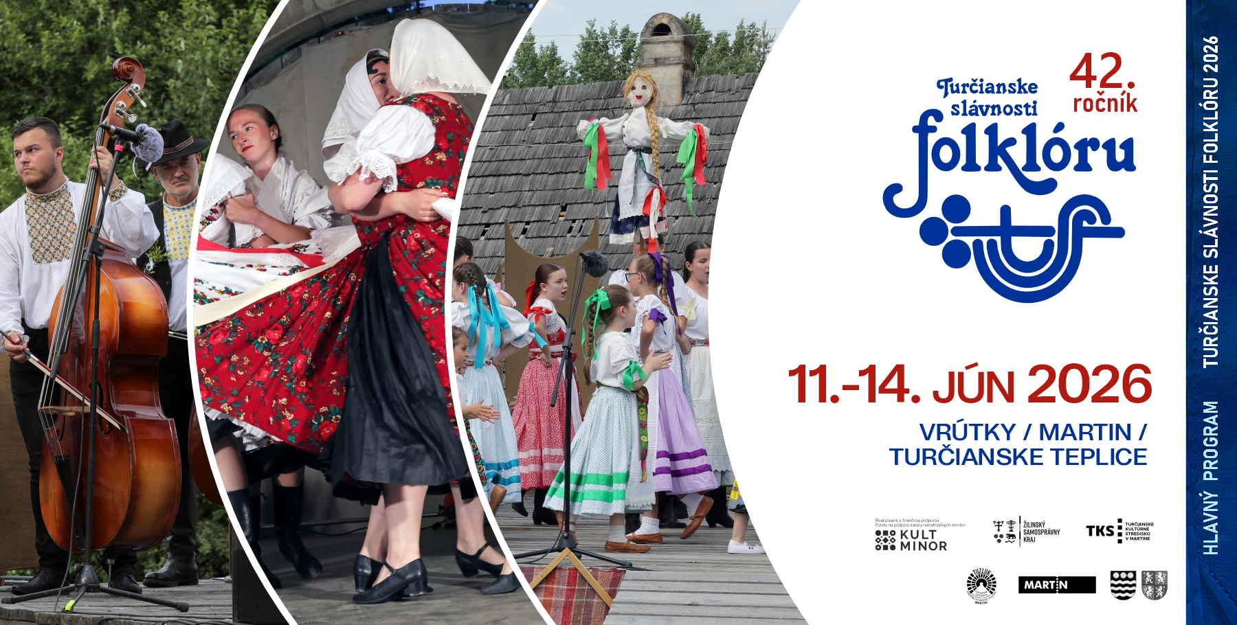 42. ročník Turčianskych slávností folklóru